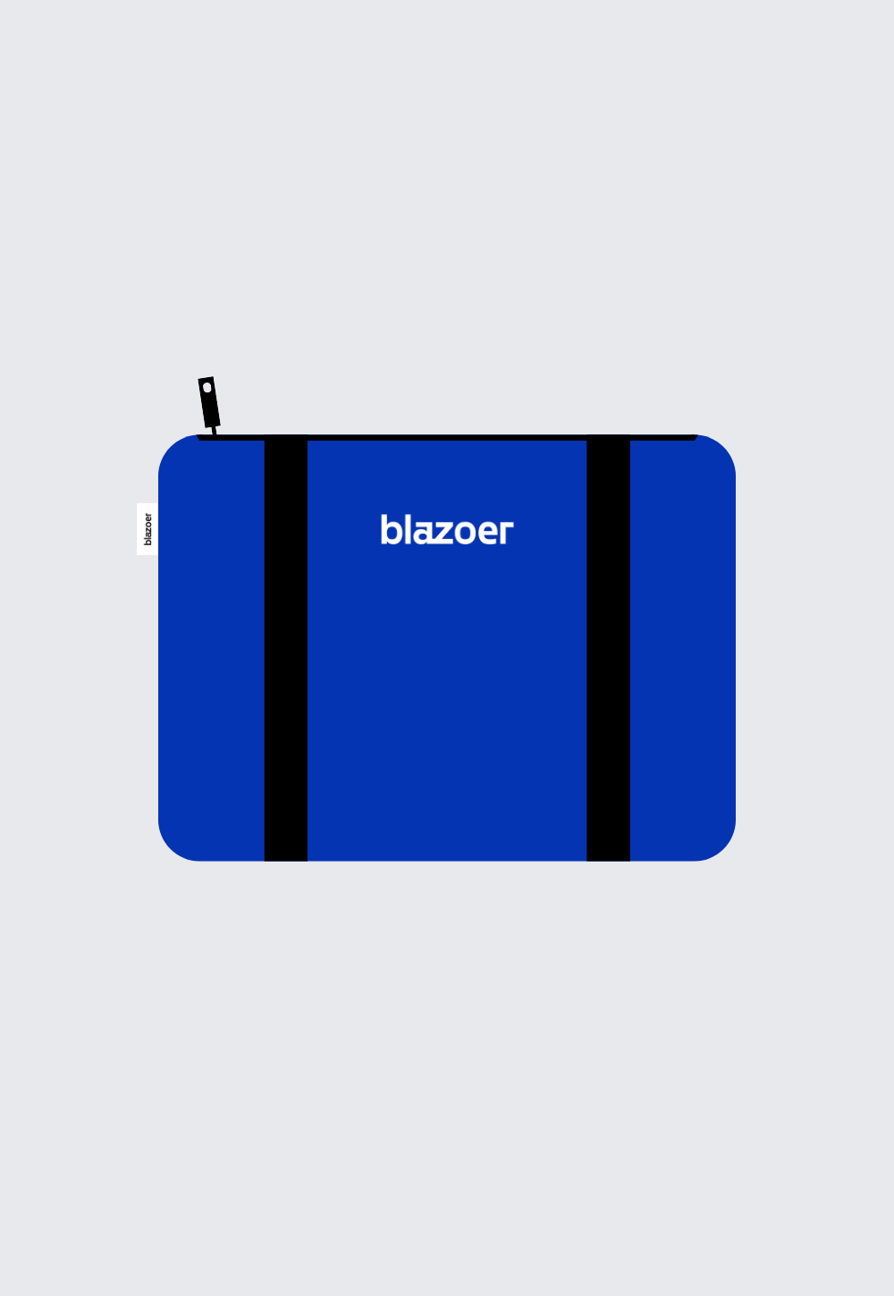 Laptop sleeve - cobalt