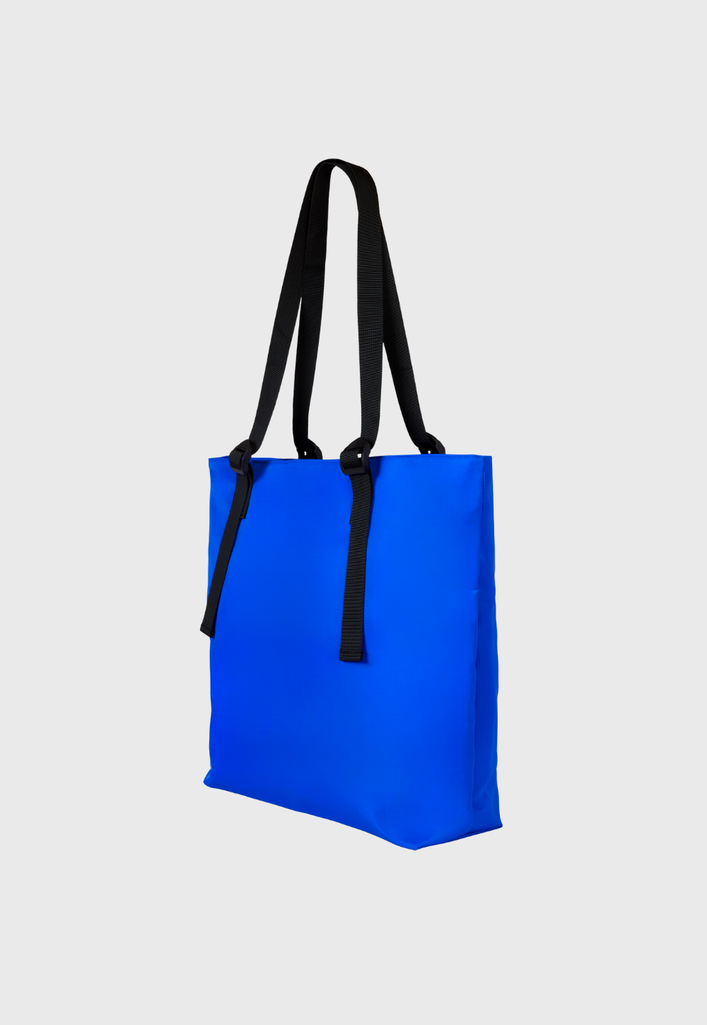 Tote - cobalt + navy logo patch