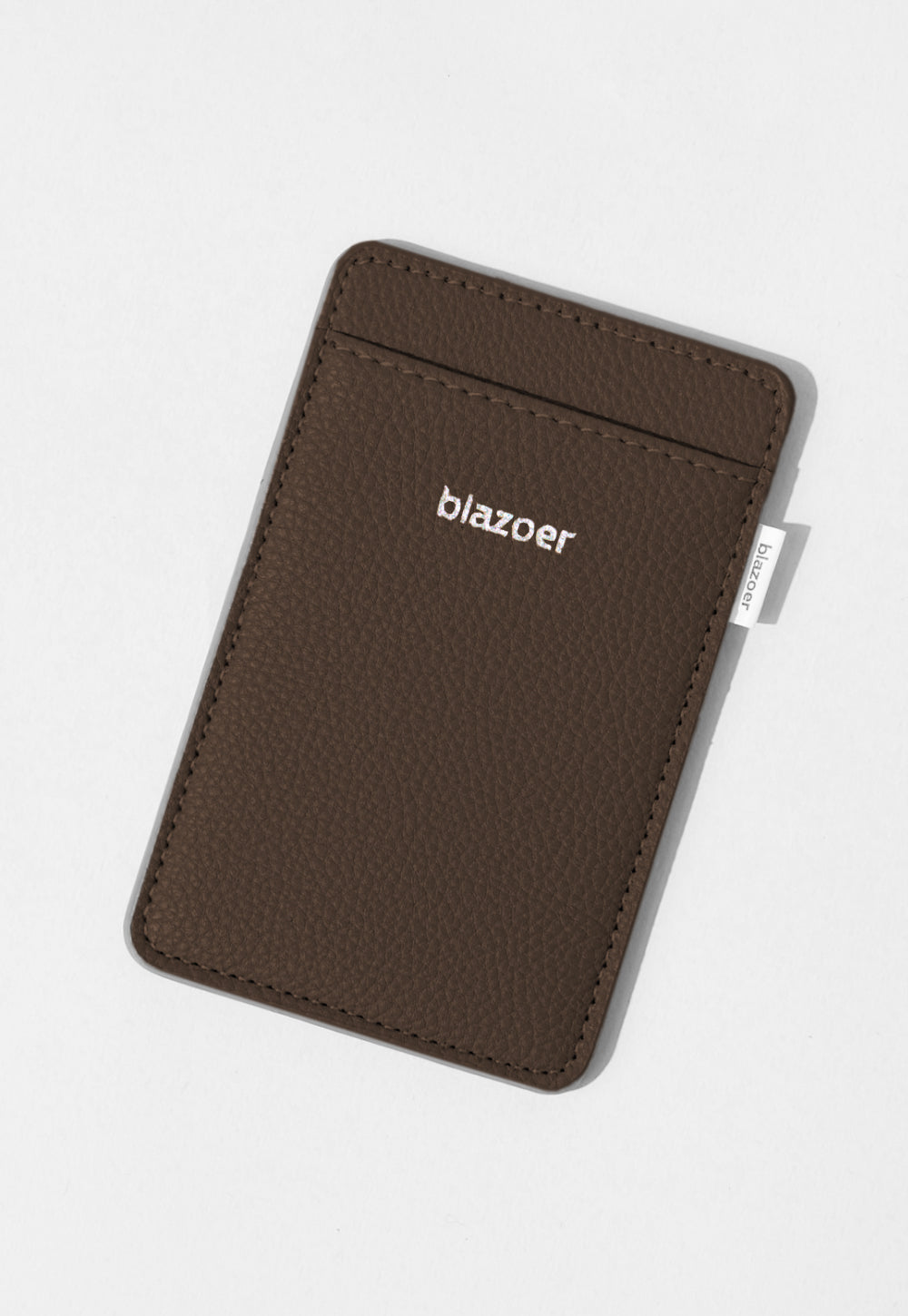 Card holder - dark brown