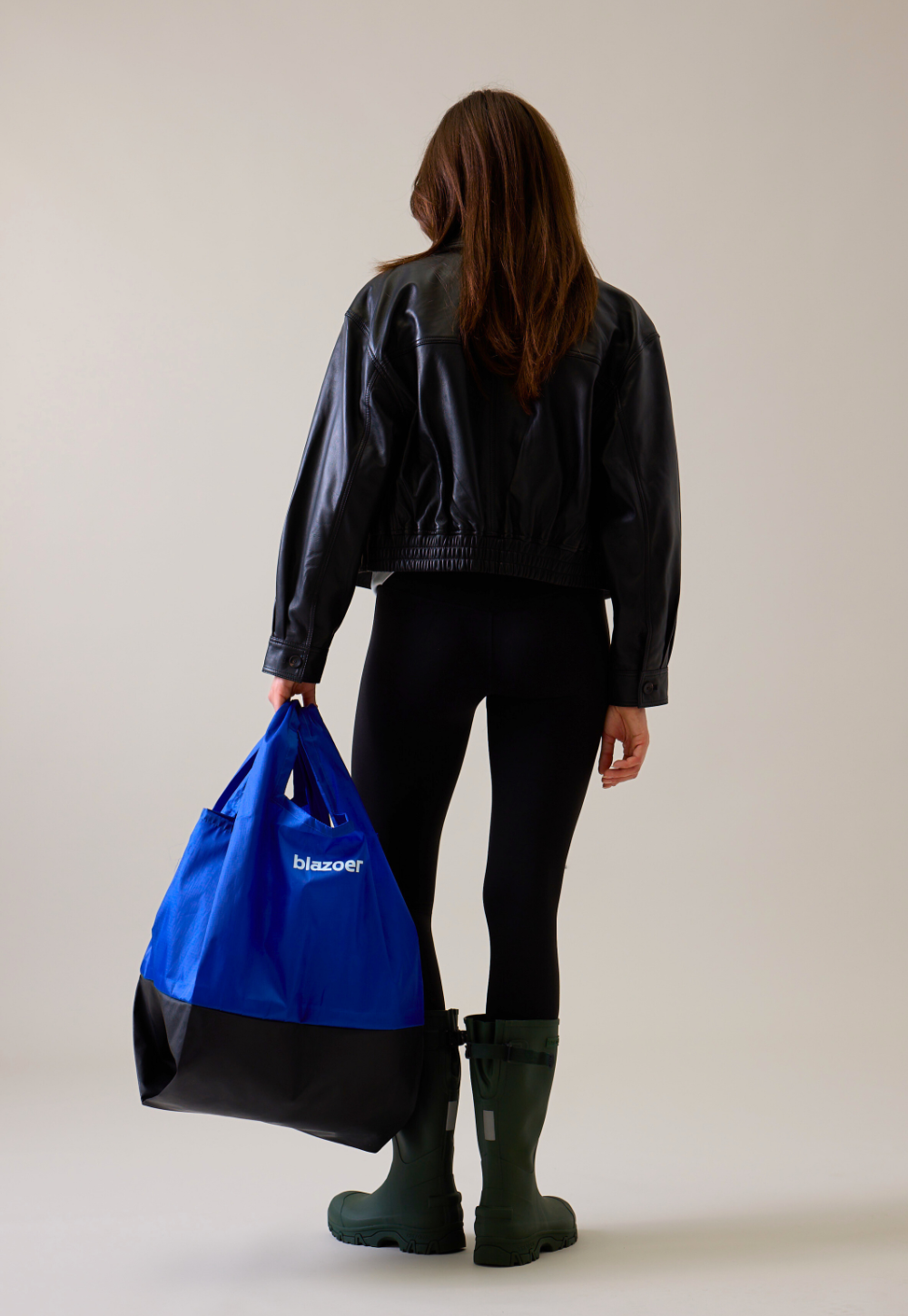 Big shopping bag - cobalt